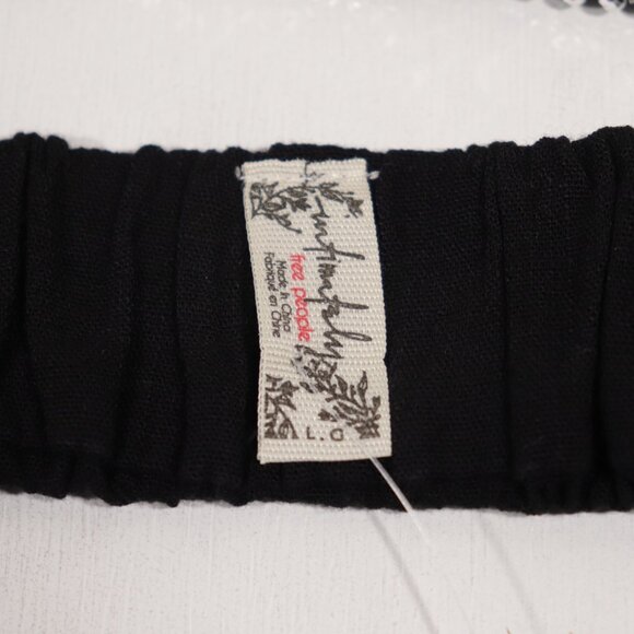 NWT Free People Of The Moment Halter Bralette in Black Size Large - Picture 11 of 11